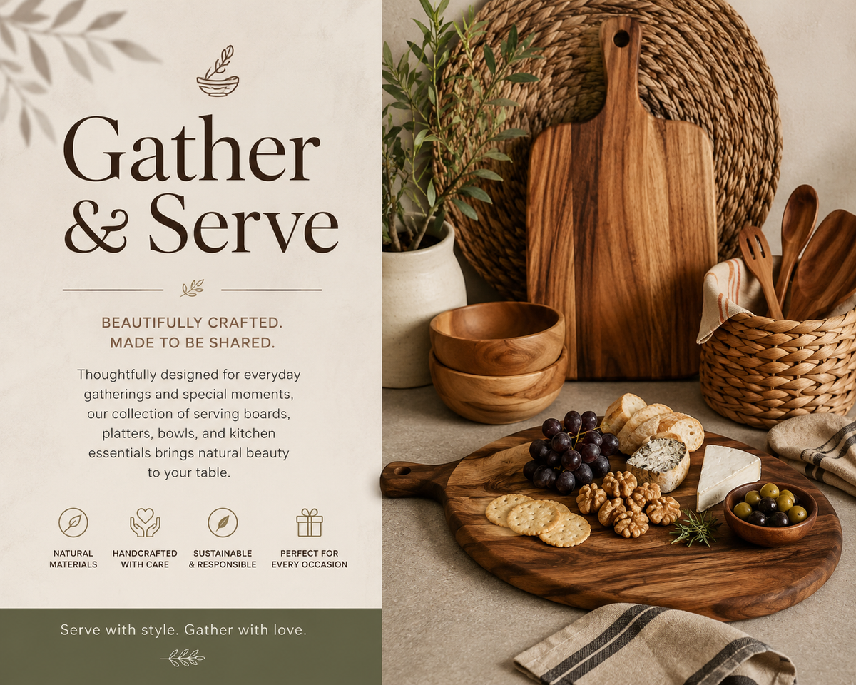 Gather & serve with warmth